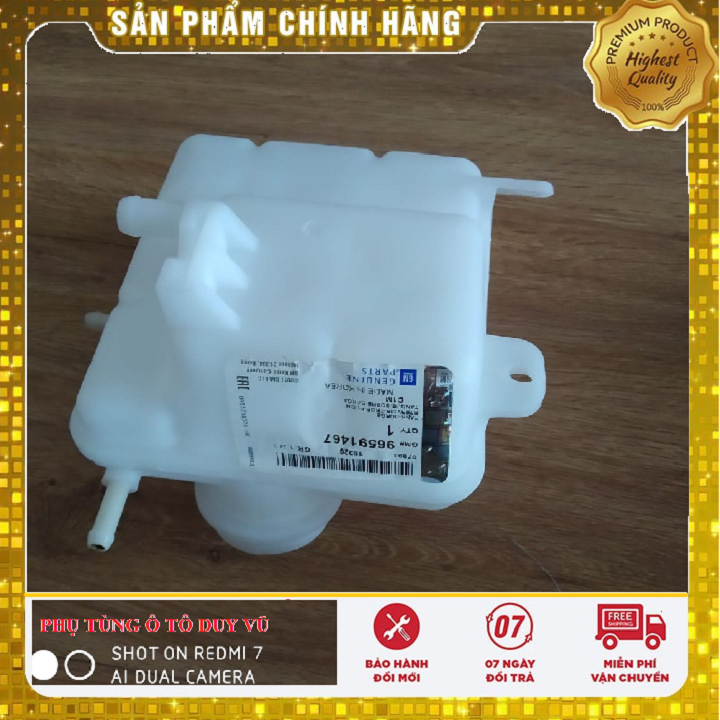 bình nước phụ deawoo matiz 3, matiz spark hàng xịn
