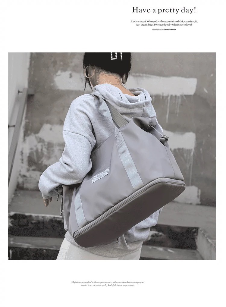 HOÀN TIỀN 15% - Túi Xách Hai Tầng Túi 2 Tầng Đựng Đồ Đa Năng Nhiều Ngăn Nhiều Màu Rộng Rãi Có Ngăn Đựng Đồ Ướt - Top1shop 01