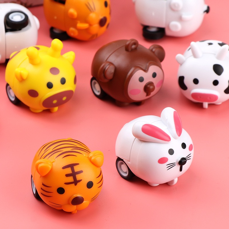 Đồ chơi xe thú mini ,đồ chơi cho bé ,chạy cót siêu đáng yêu (RẺ NHƯ CHO)