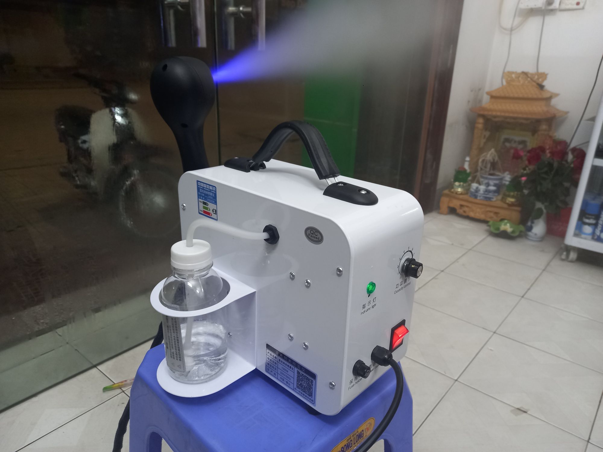 Máy hấp phục hồi  Phun Nano để bàn cao cấp