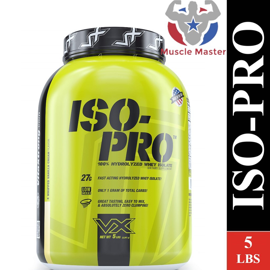 [HCM]Thực Phẩm Bổ Sung Protein  HYDROLYZED WHEY ISOLATE VitaXtrong Iso Pro 5lbs