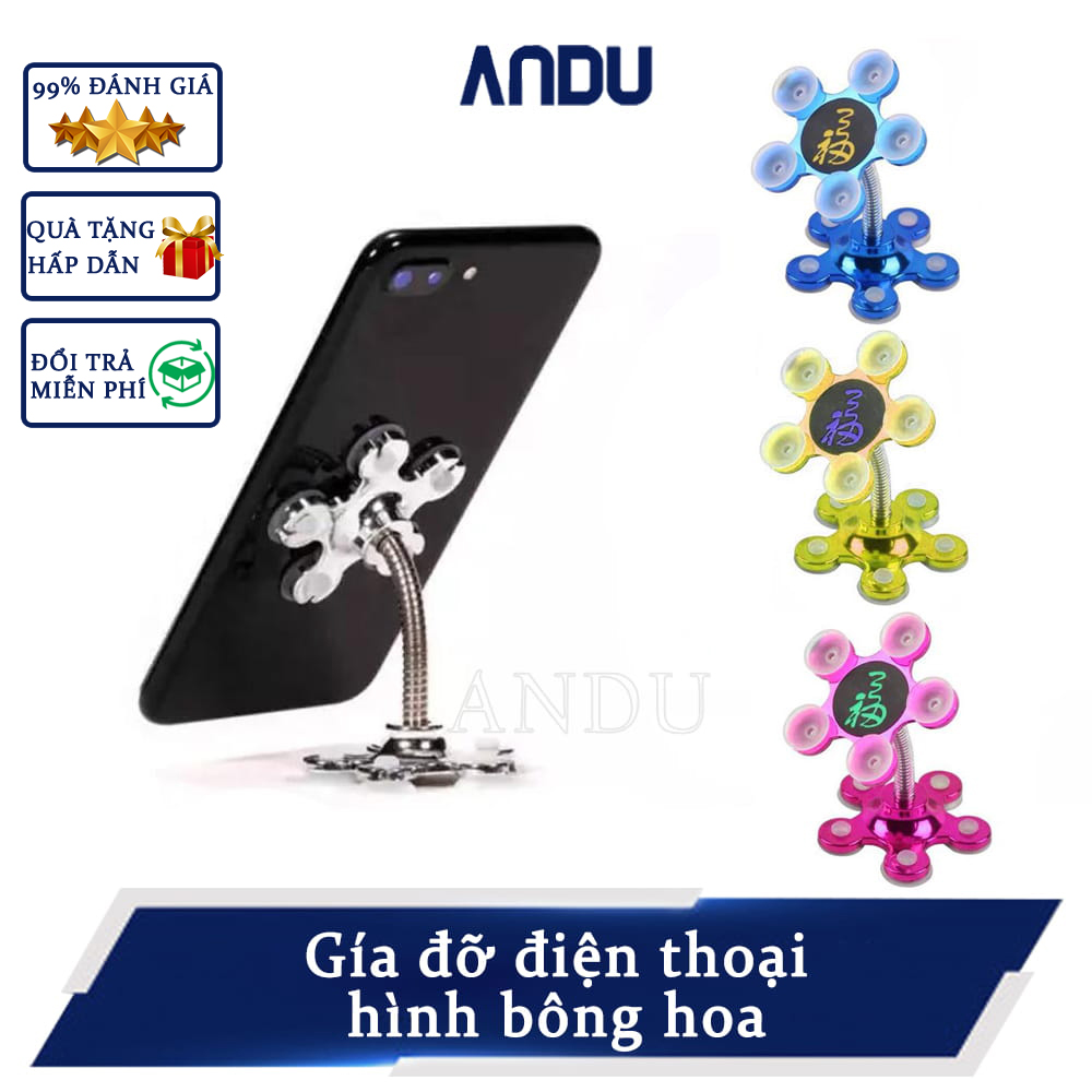 Giá Đỡ Điện Thoại Hình Cánh Hoa, Đế Để Điện Thoại Tiện Dụng ( Giao Màu Ngẫu Nhiên )