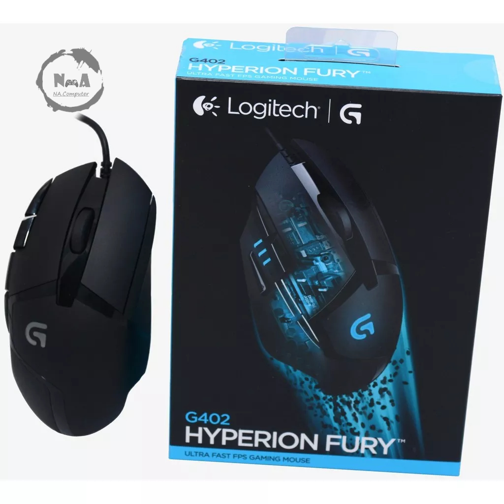 Chuột Máy Tính Gaming LOGITECH G402 (Chuột Vi Tính Laptop Chơi Game Cực Nhạy, Giá Rẻ)