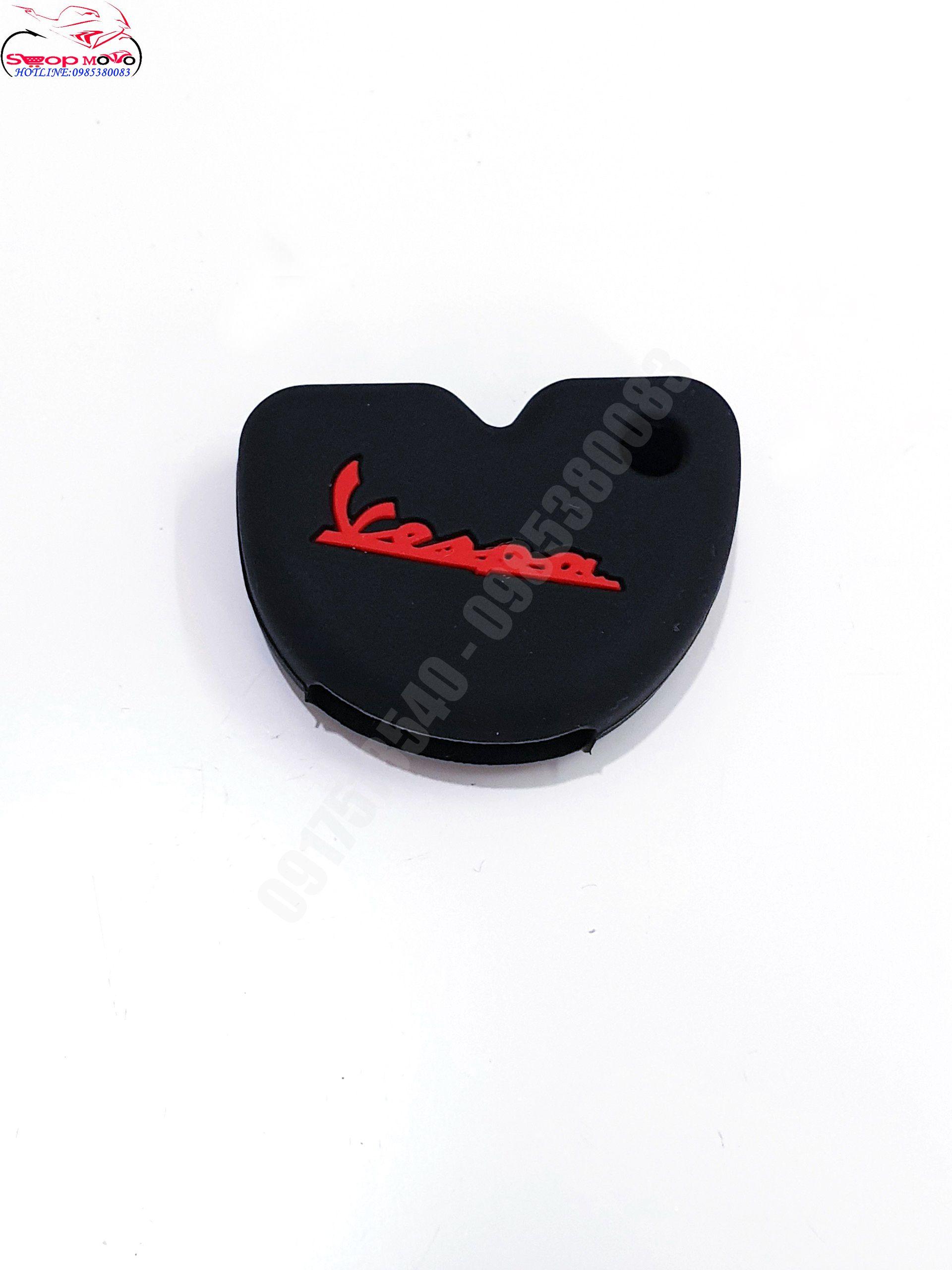 Bọc Chìa Khóa Silicon Vespa , Liberty (Màu đen)