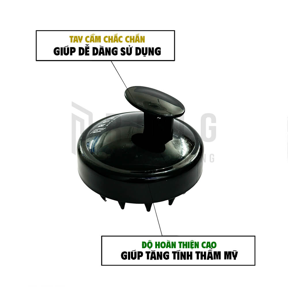 Lược Gội Massage Đầu ROUG, làm sạch da đầu, tăng cường hiệu quả khi gội, tạo cảm giác thư giãn