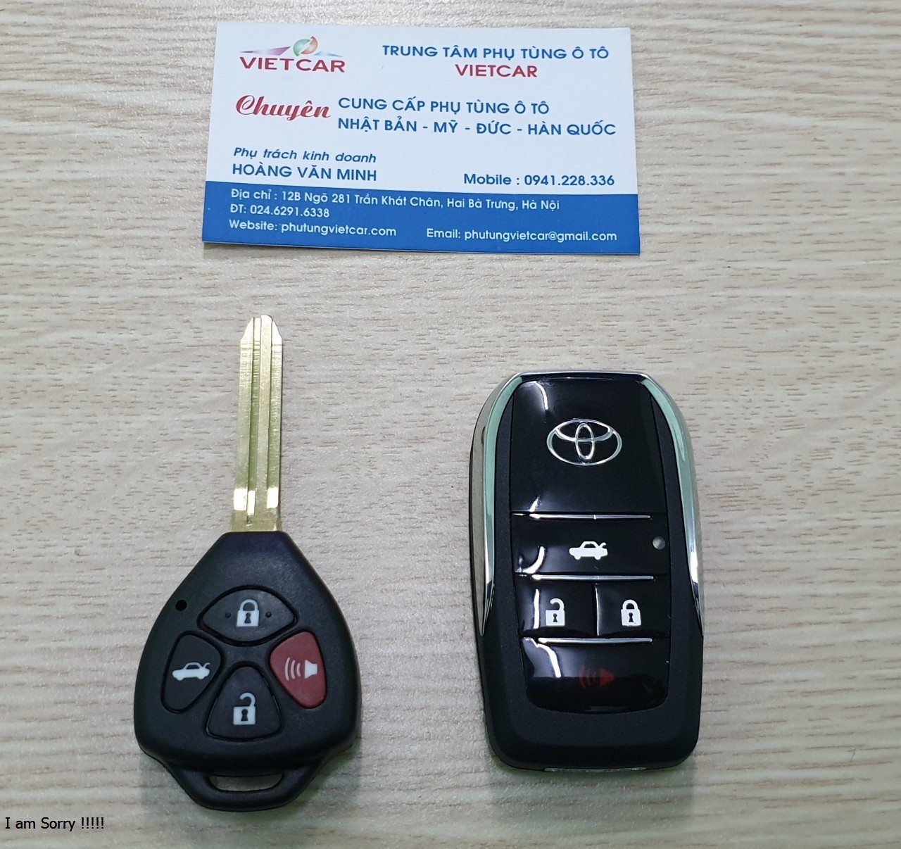 [TUYỆT PHẨM ĐỘ CHÌA] Vỏ chìa khóa GẬP cho Toyota Camry (4 nút)
