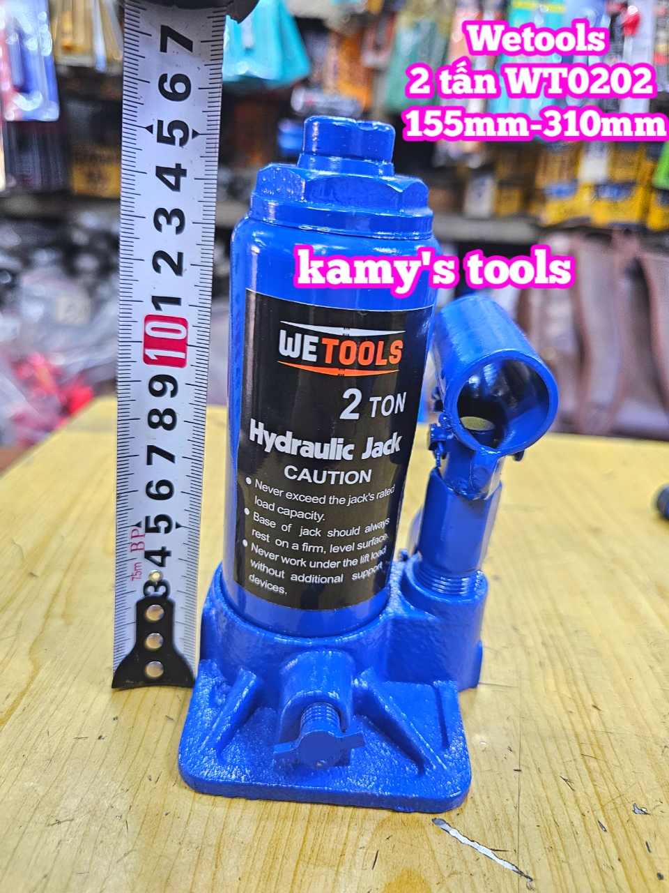 KÍCH CON ĐỘI THỦY LỰC 2 TẤN (CON ĐỘI THỦY LỰC, KÍCH THỦY LỰC)