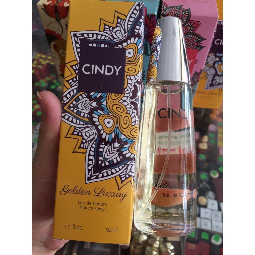 Nước hoa cindy 50ml mẫu mới
