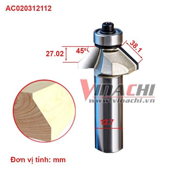 Mũi vát 45 độ Tideway AC0203