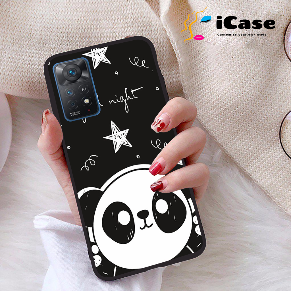 Ốp lưng Xiaomi Redmi Note 11 Pro 5G viền dẻo TPU BST Panda