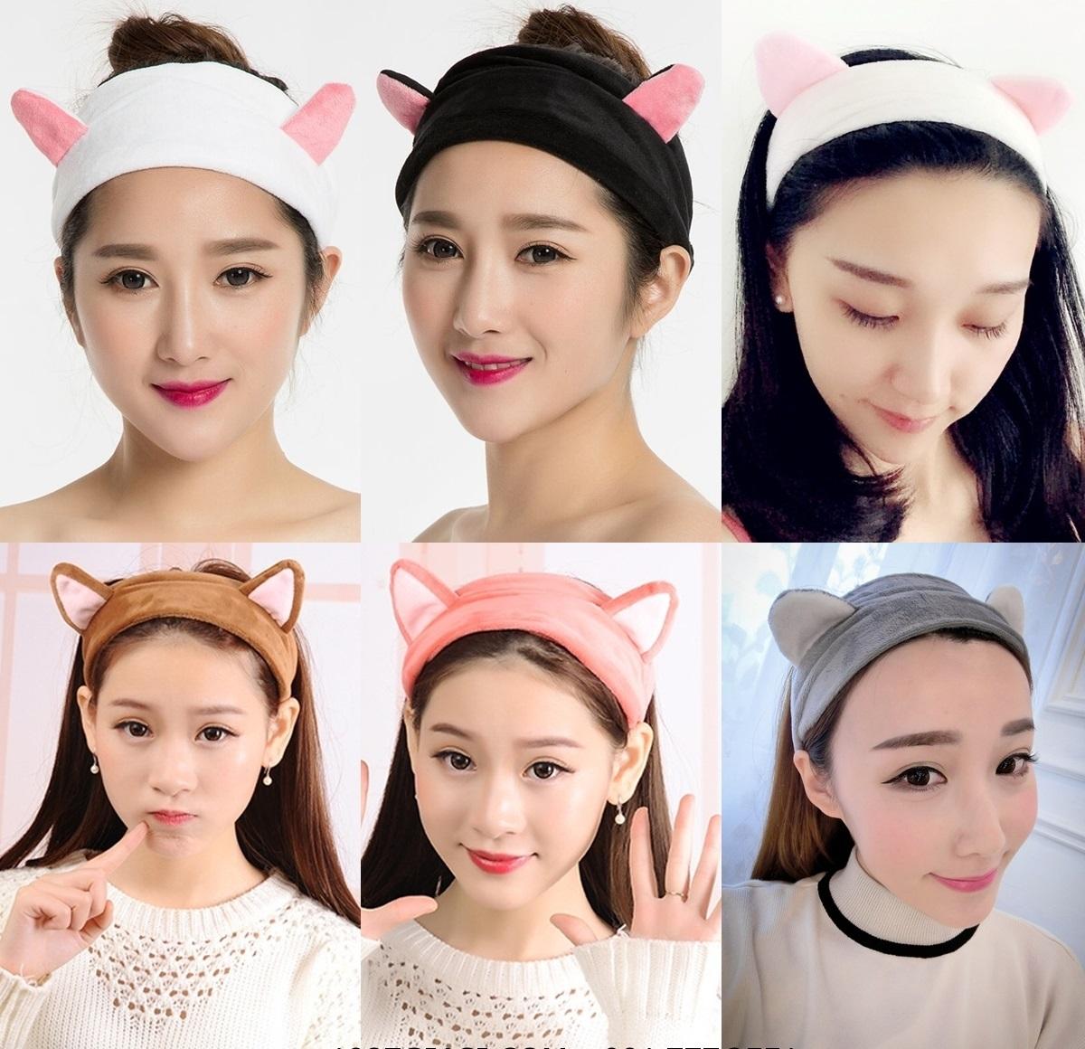 [HCM]Băng Đô Tai Mèo Nhiều Màu Cho Bé