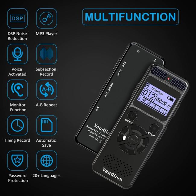 Máy Ghi Âm SUNTECH V 32-8G