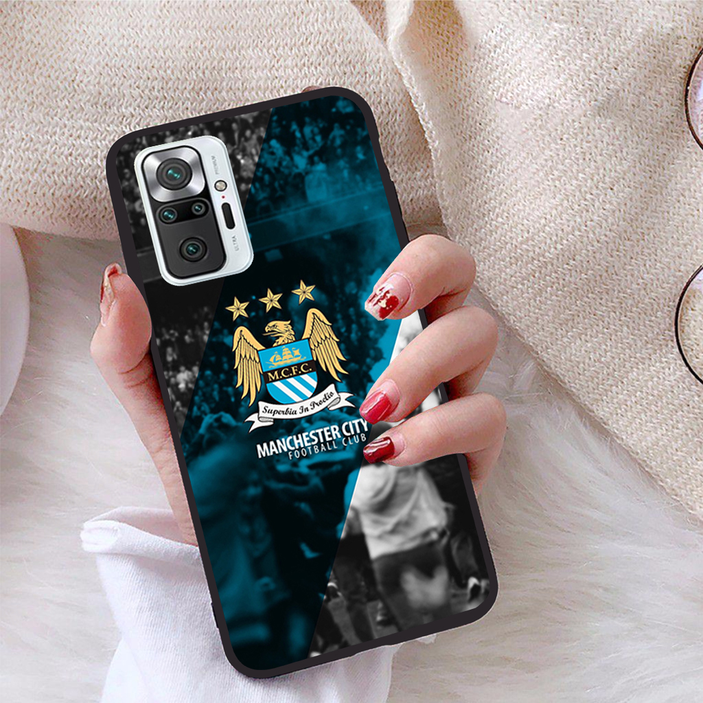 Ốp lưng Xiaomi Redmi Note 10 Pro Max viền dẻo TPU BST CLB Bóng Đá