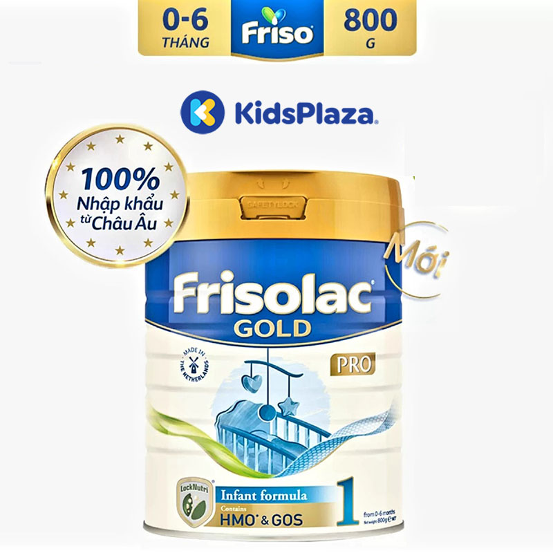 Sữa bột Frisolac Gold Pro số 1 800g 0-6 tháng