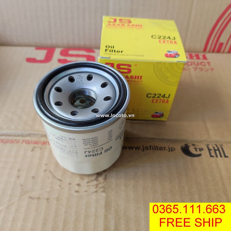 Lọc nhớt nissan x-trail 2013-2021 js asakashi