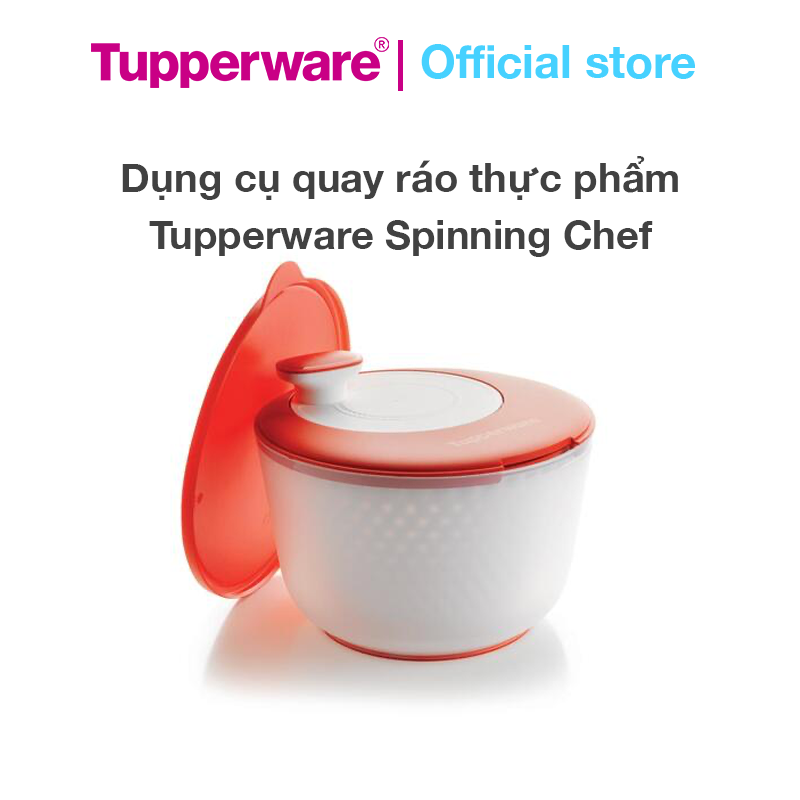 Dụng cụ quay ráo thực phẩm Tupperware Spinning Chef