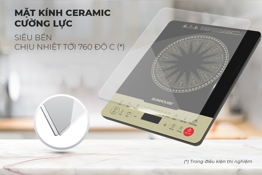 Bếp từ cảm ứng Sunhouse SHD6869 (Kèm lẩu)