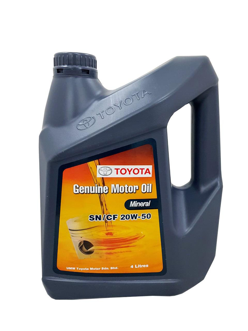 Nhớt Toyota 20w50 4L