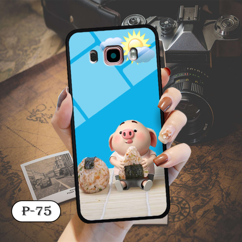 Ốp lưng kính 3d cute samsung j5 2016
