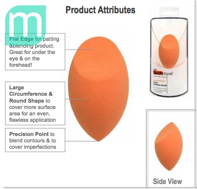 Mút trang điểm Real Technique