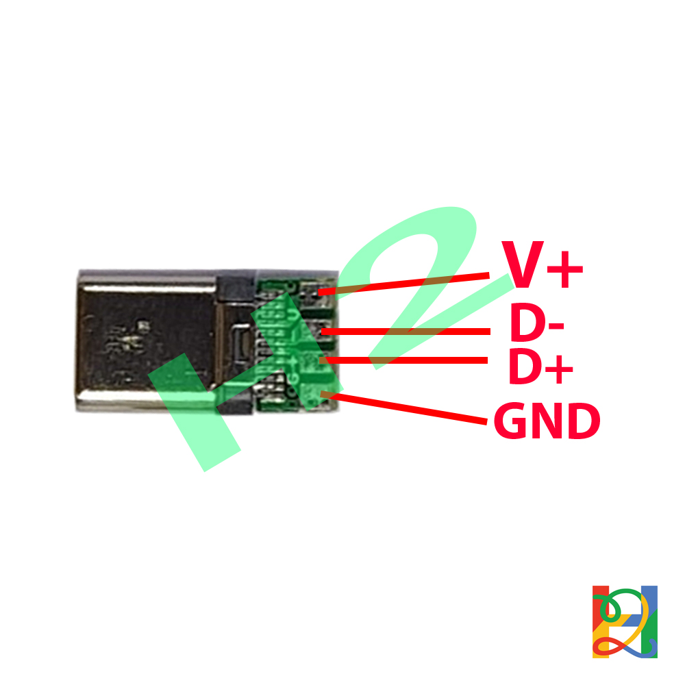 Đầu đực chân sạc nhanh USB 3.1 Type-C 24Pin (DIY)