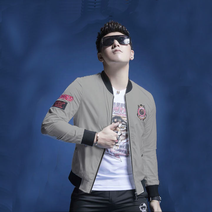 Áo Khoác Dù Nam Chống Nước  Cao Cấp Bomber.