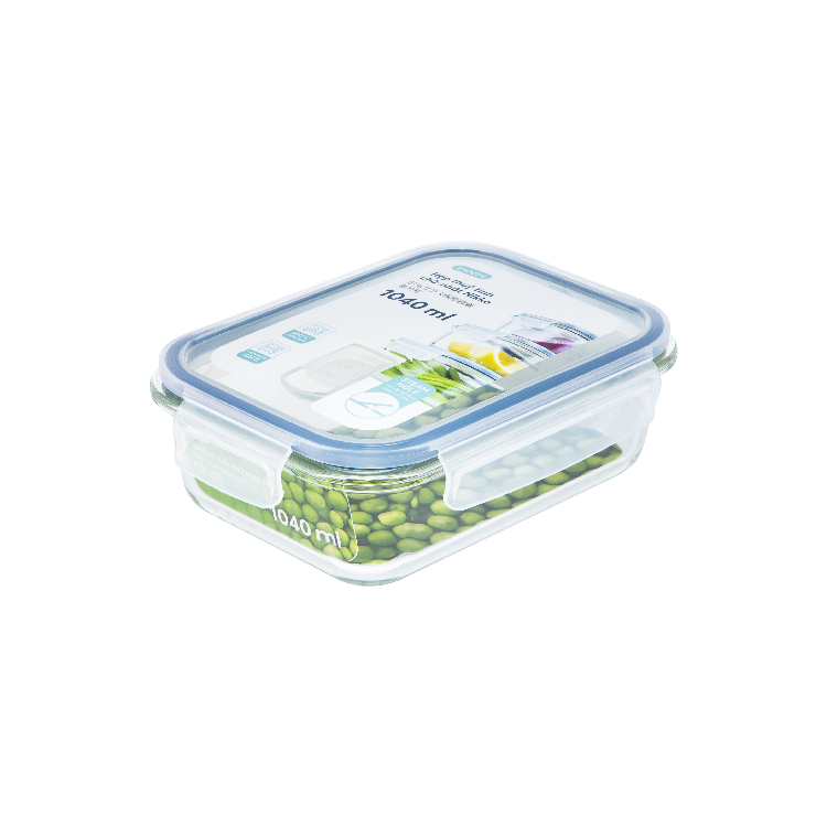 Hộp thuỷ tinh chữ nhật Nikko 1040 ml