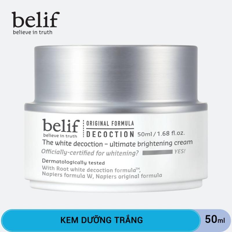 Kem dưỡng trắng Belif The White Decoction Ultimate Brightening Cream 50ml
