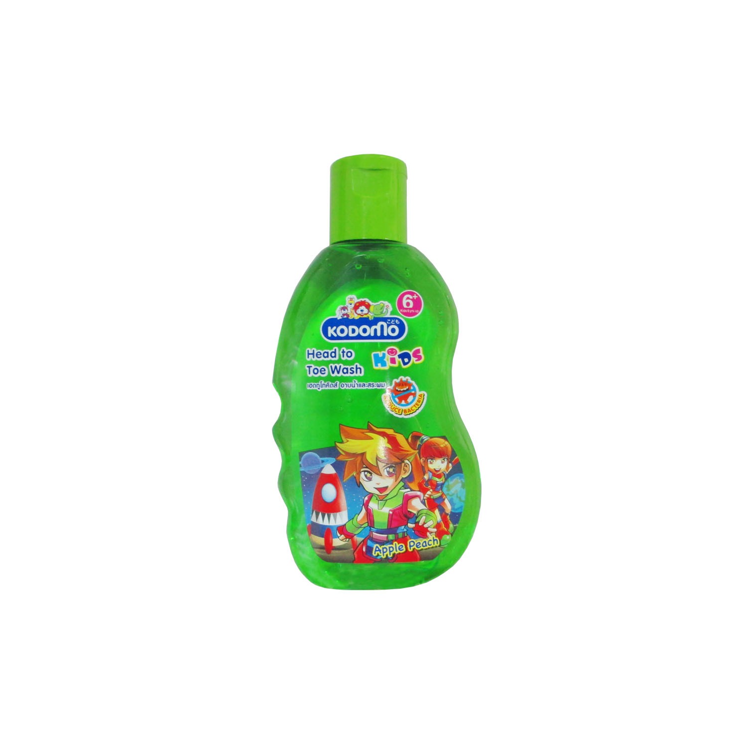 [HCM]DẦU TẮM GỘI KODOMO APPLE PEACH – 100ML