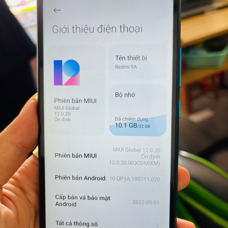 Main Xiaomi Redmi 9A Rin Bóc Máy / Mainboard / Bo mạch Xiaomi Redmi 9A