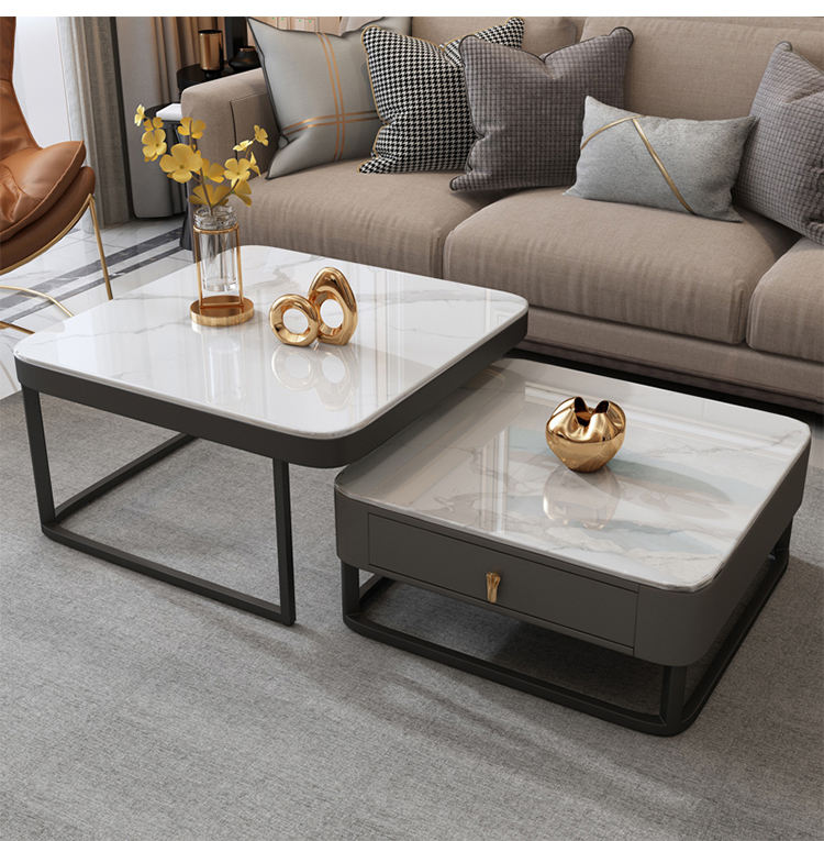 Bàn trà ,bàn sofa mặt đá hộc gỗ , chân sắt sơn tĩnh điện.