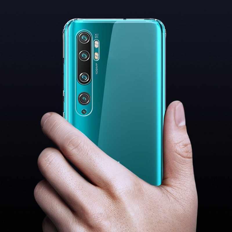 Ốp dẻo trong suốt Xiaomi Mi Note 10 (Hàng loại A)