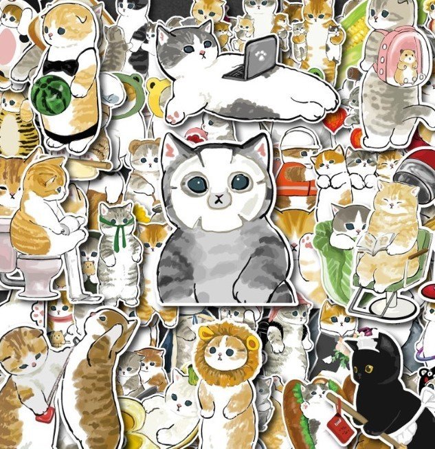 sticker dán mũ bảo hiểmn laptop chống nước