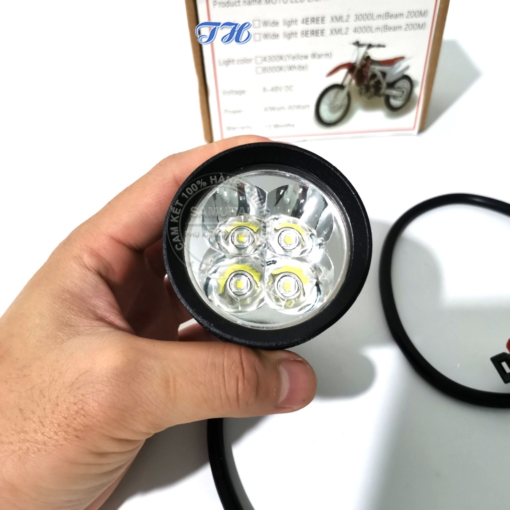 Đèn trợ sáng L4X loại 2 siêu sáng