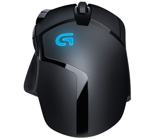 Gaming Mouse Logitech G402 Hyperion Fury ultra-fast FPS-Black-240-4000dpi; 500ips; 8 button; 16G gaming mouse FPS ultra-fast -warranty 24 month-genuine goods safety Mart official