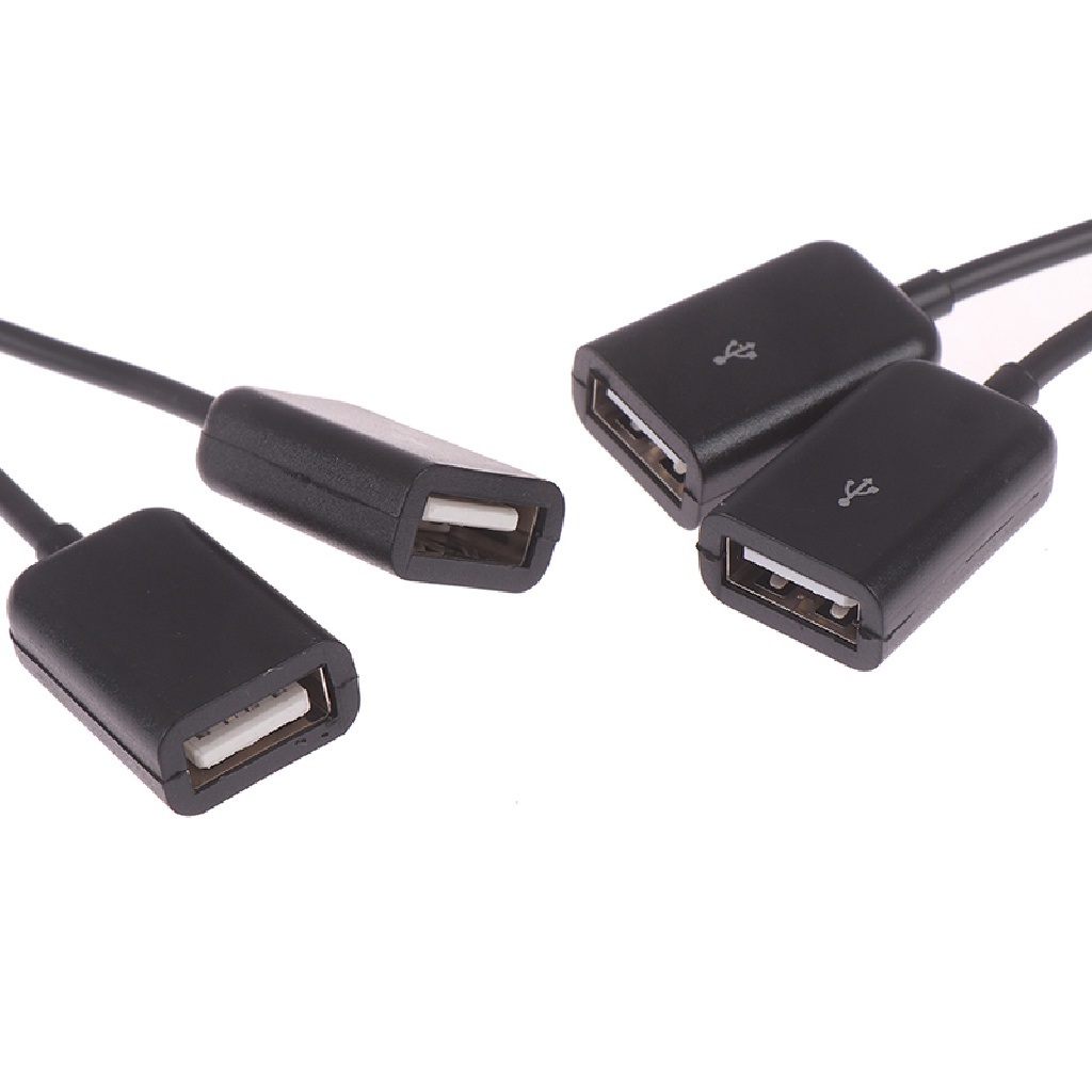 Bộ chia cổng Micro usb / Type C sang 2 otg (1 cái)