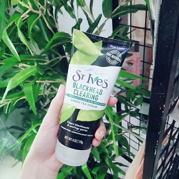 sữa rửa mặt tẩy da chết st.lves
