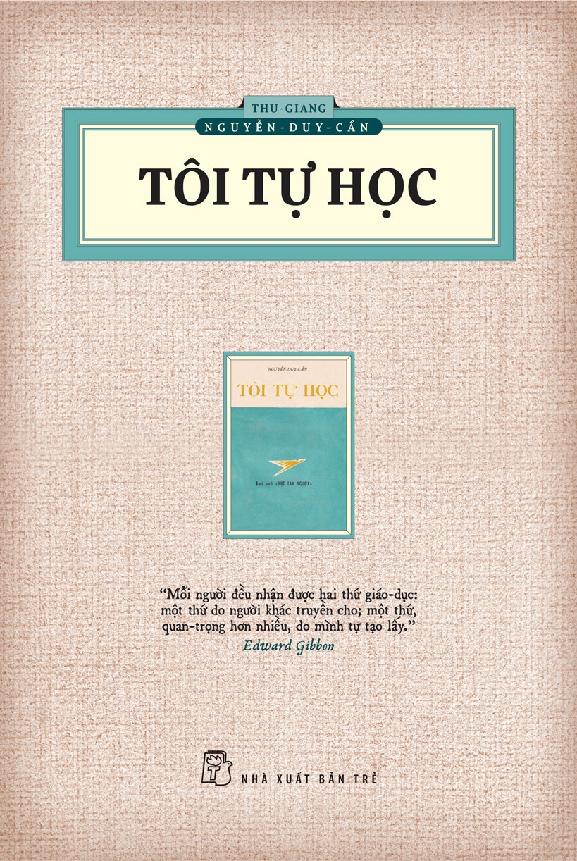 Sách nxb trẻ - tôi tự học - khổ lớn - thu giang nguyễn duy cần