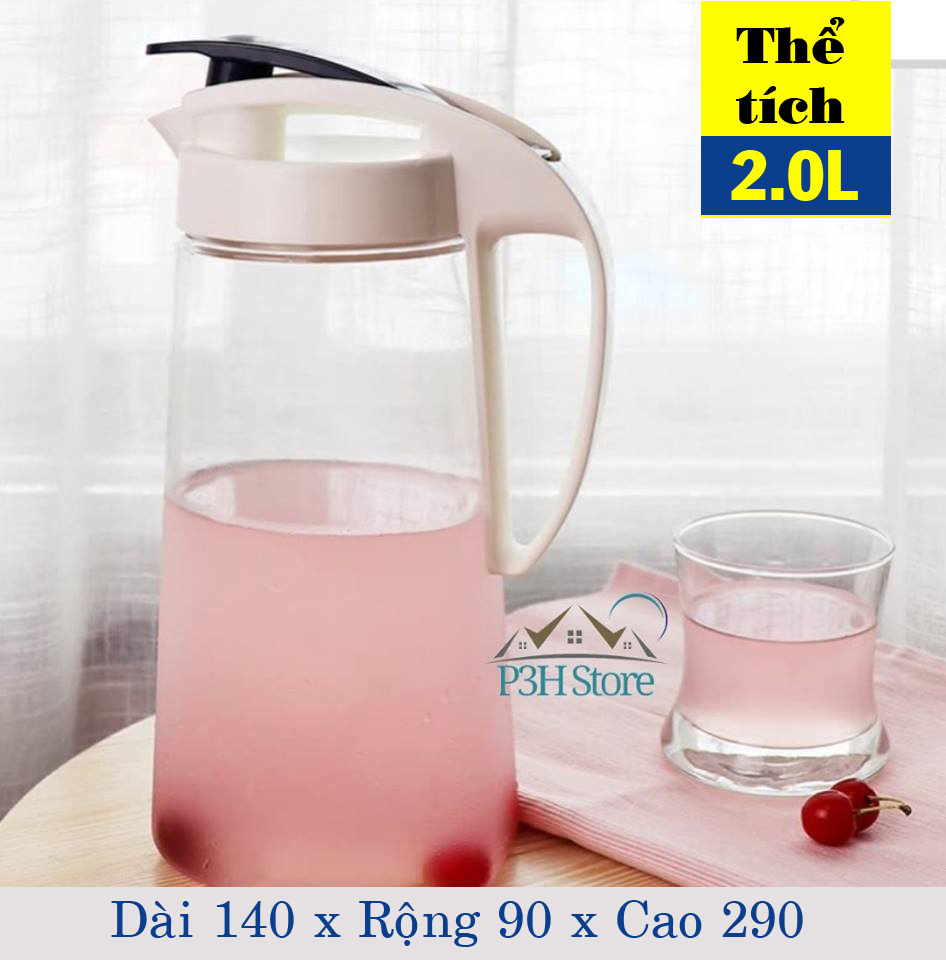 Bình nước, bình đựng nước Lock and Lock Bisfree One Touch ABF631 (1.6L) & ABF632 (2L)