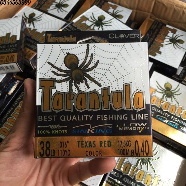 Cước Câu Cá Nhện TARANTULA  (cam kết đổi trả trong 2 tuần đầu)