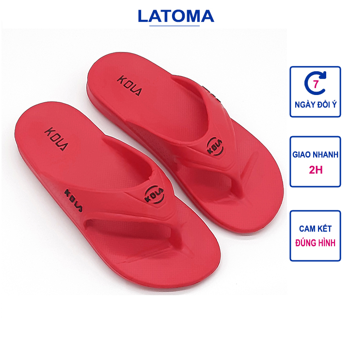 Dép xỏ ngón kẹp nam đúc siêu nhẹ êm ái chắc chắn dẻo dai thời trang cao cấp Latoma TA6691 (Nhiều màu)