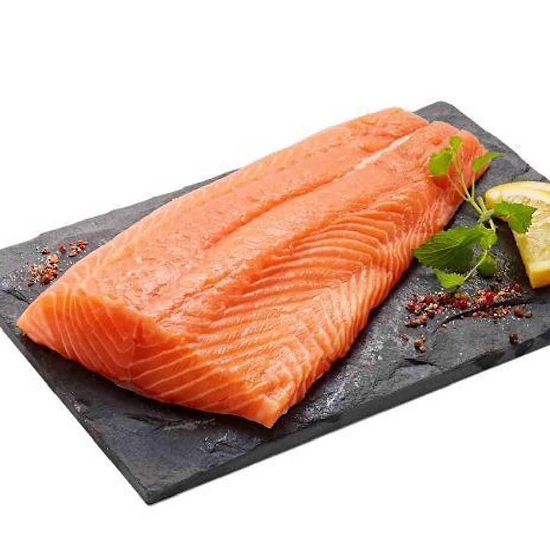 Cá Hồi Phi Lê cắt miếng 1kg (GIAO HCM)