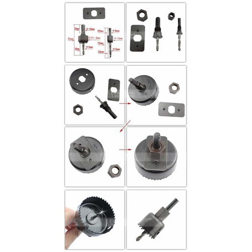 Mũi khoan đục gỗ - Bộ khoét lỗ tròn