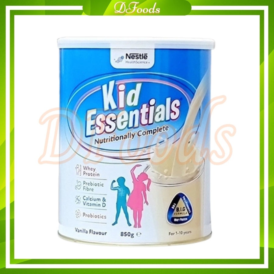 [HCM]Sữa Kid Essentials Nestle Cho Trẻ Biếng Ăn 800G (1-10 tuổi)