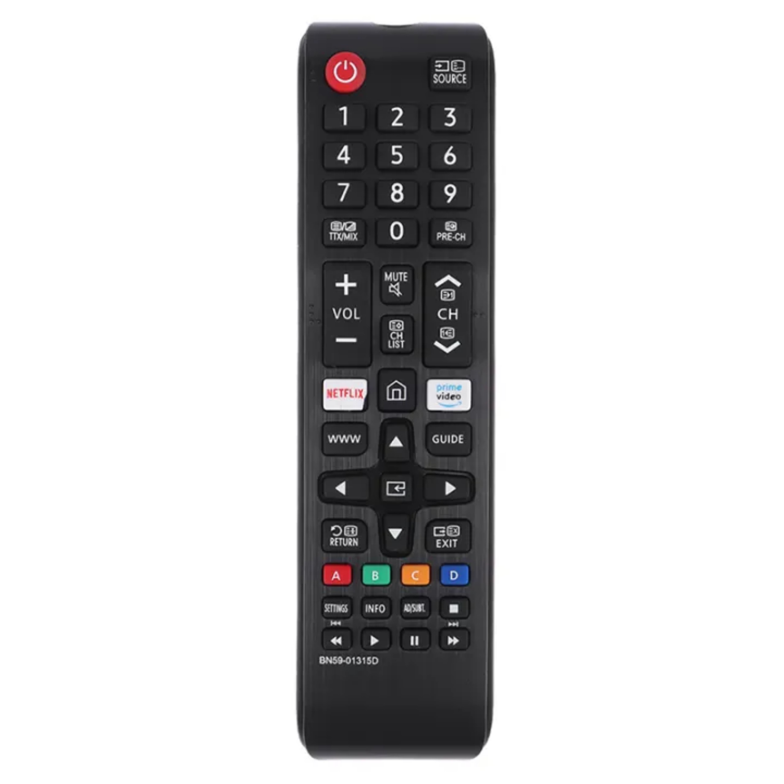 Remote TV SAMSUNG LCD/LED đa năng các dòng khiển BN59, AA59 (Ngắn nut NETFLEX)