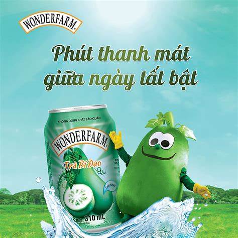 [Siêu thị WinMart] - Trà bí đao Wonderfarm 310ml