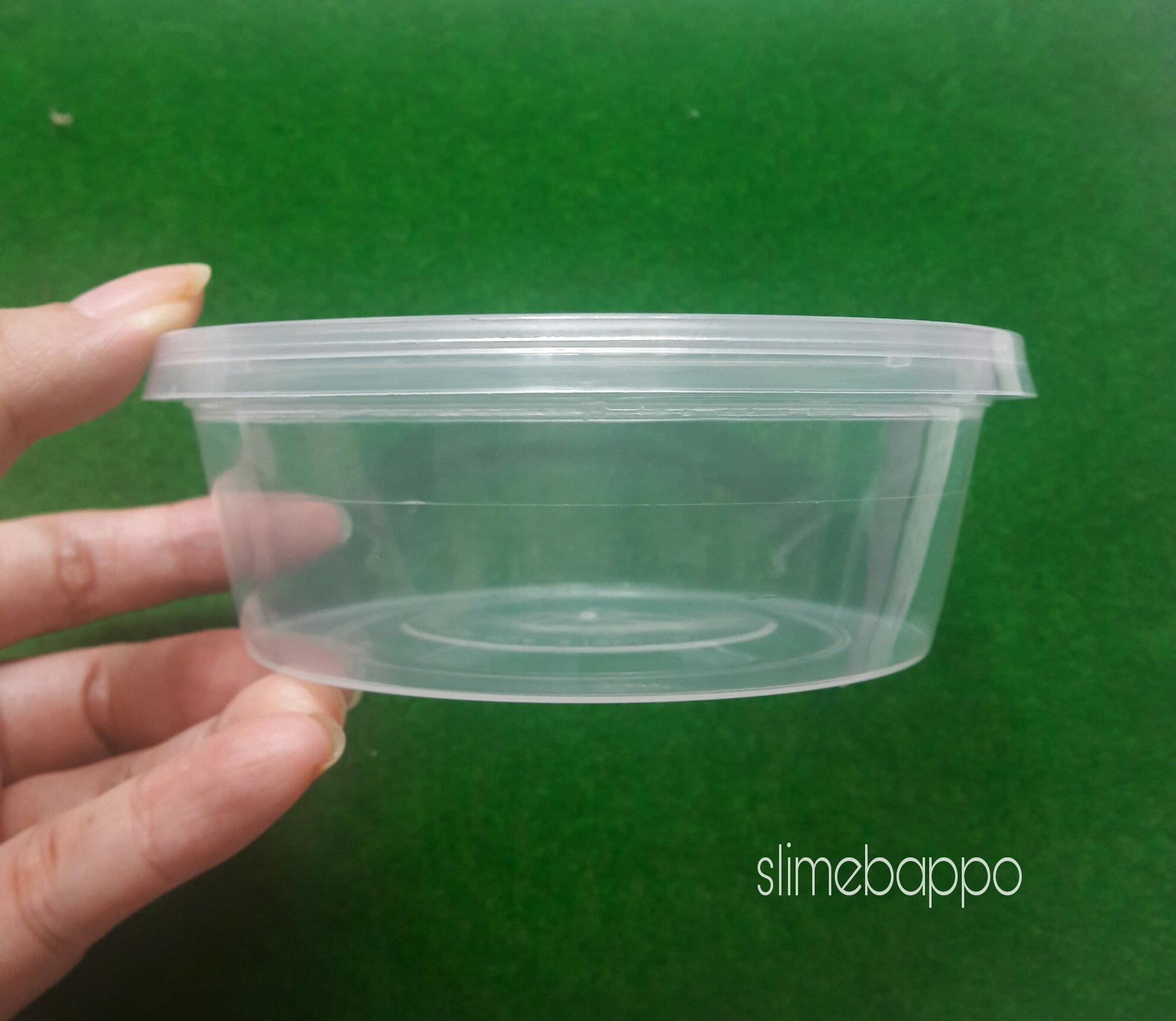 10 Hộp dẹp 250 ml đựng slime, thực phẩm