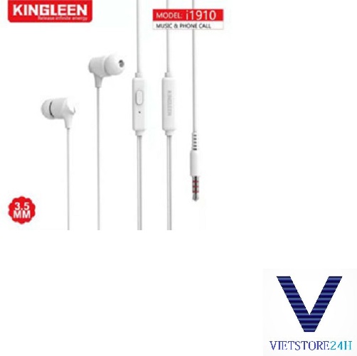 TAI NGHE 1.2M I1910 TRẮNG KINGLEEN
