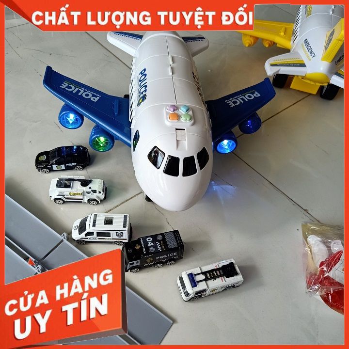 {SIÊU PHẨM SIÊU RẺ} Bộ Máy Bay Vận Tải Đồ Chơi 6 in 1