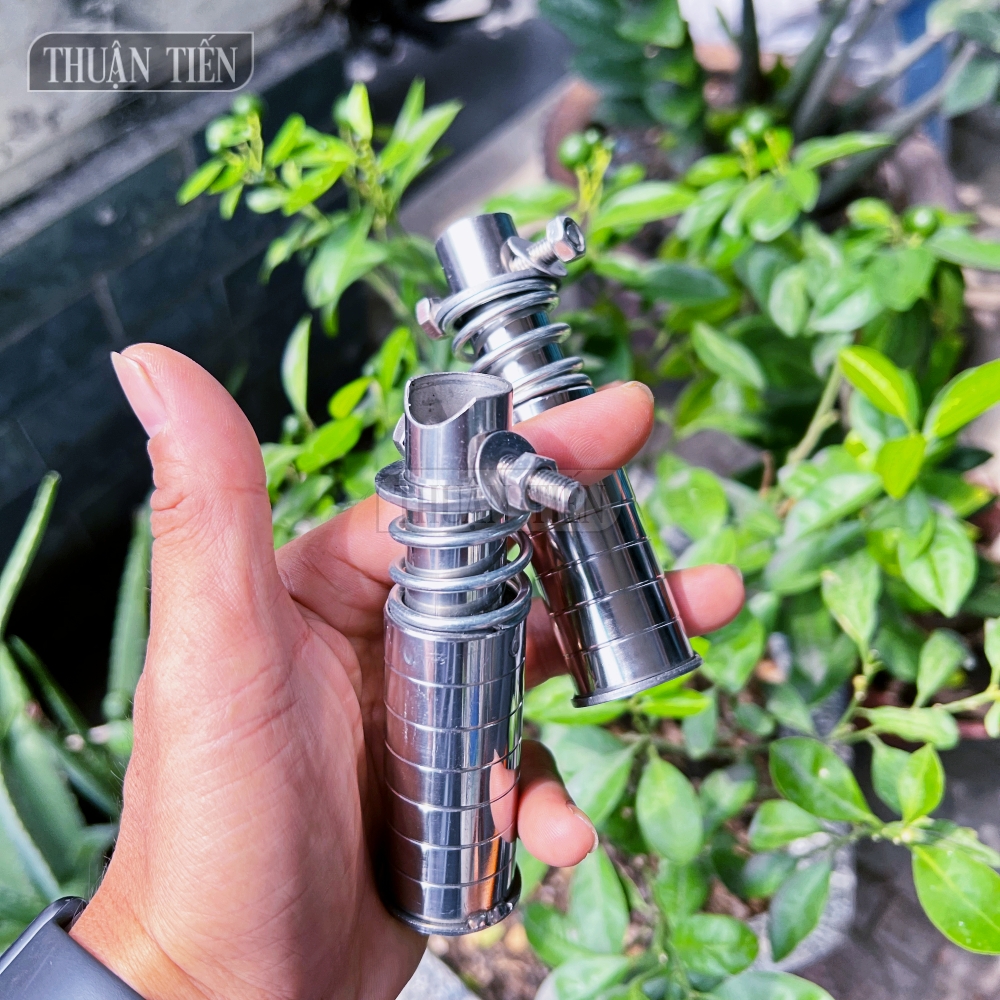 Để chân sau Dream inox